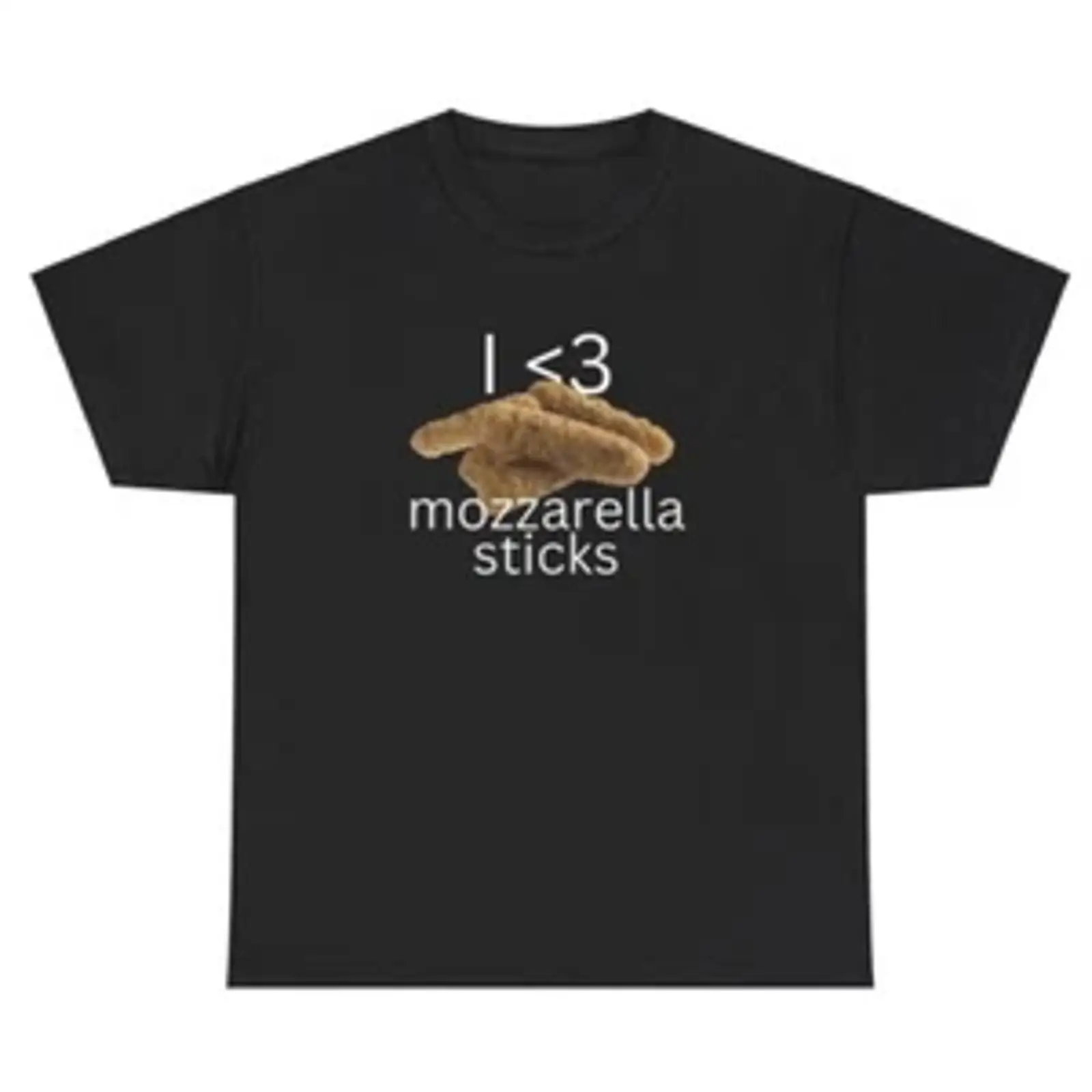 Vintage Fashion Gen Z - I Love Mozzarella Sticks T-Shirt, lustiges