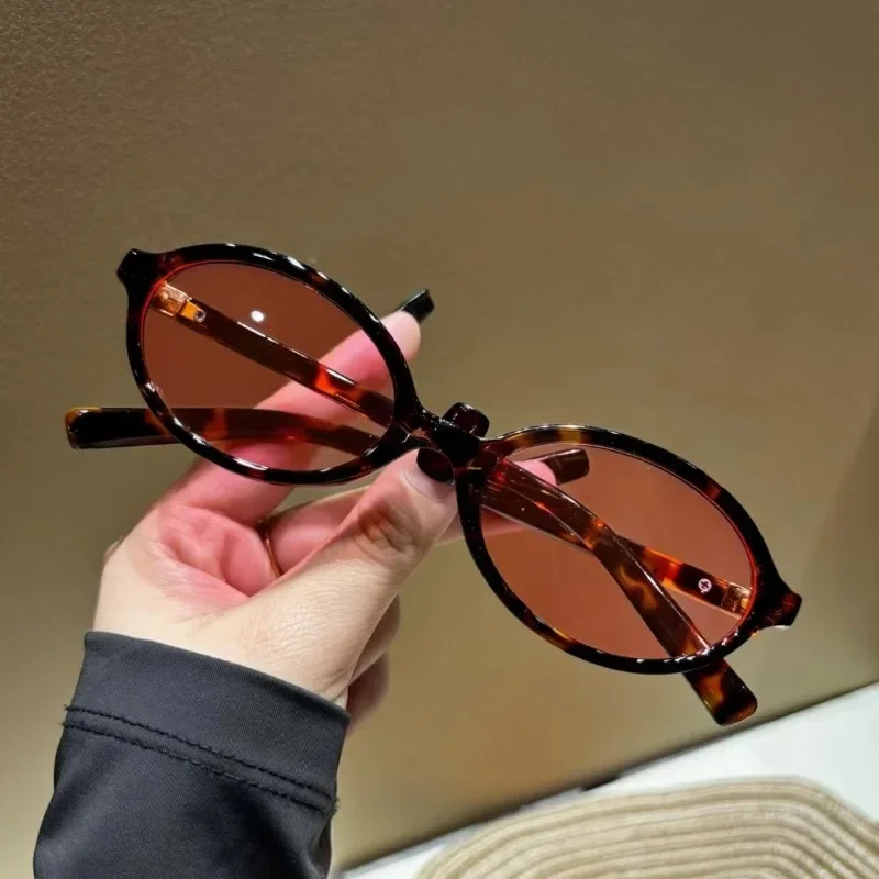 Vintage Outdoor Fashion - Neue Ovale Sonnenbrille Klassische Vintage-Sonnenbrille für