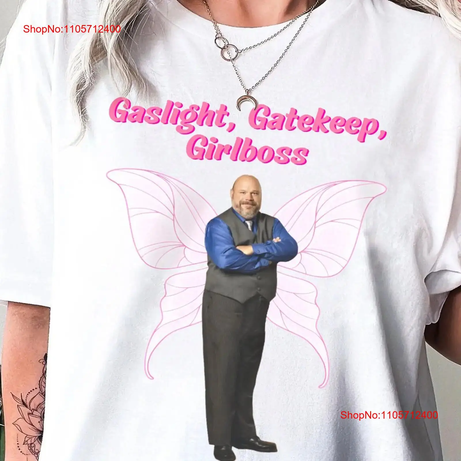 Vintage Fashion Gen Z - Bertram Jessie Meme T-Shirt aus schwerer