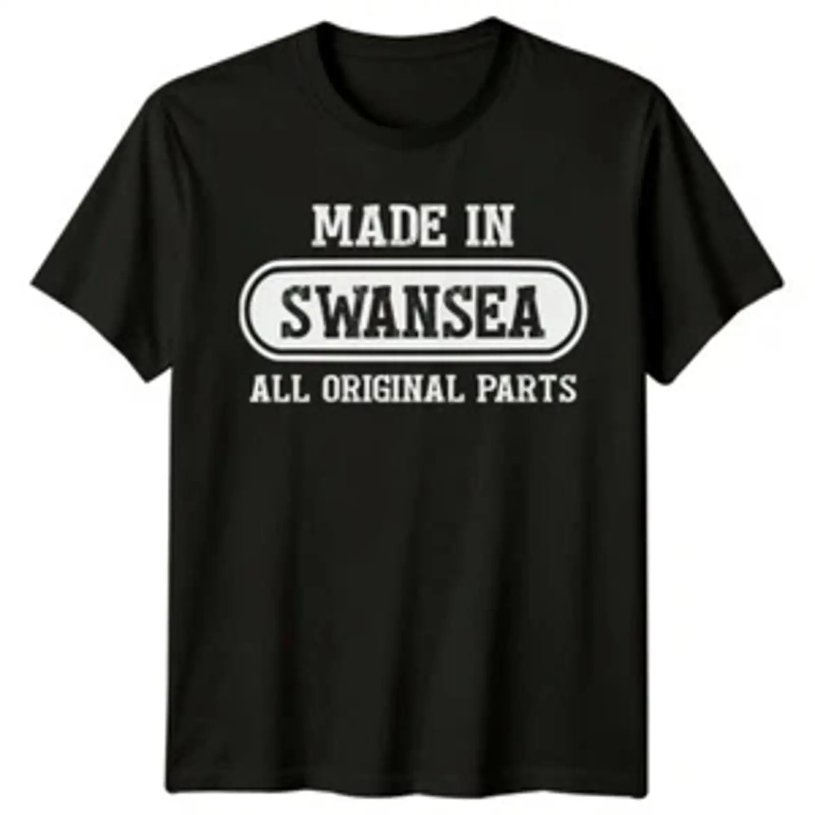 Vintage Fashion Uk - Hergestellt in Swansea, alle Originalteile, Herren-T-Shirt,
