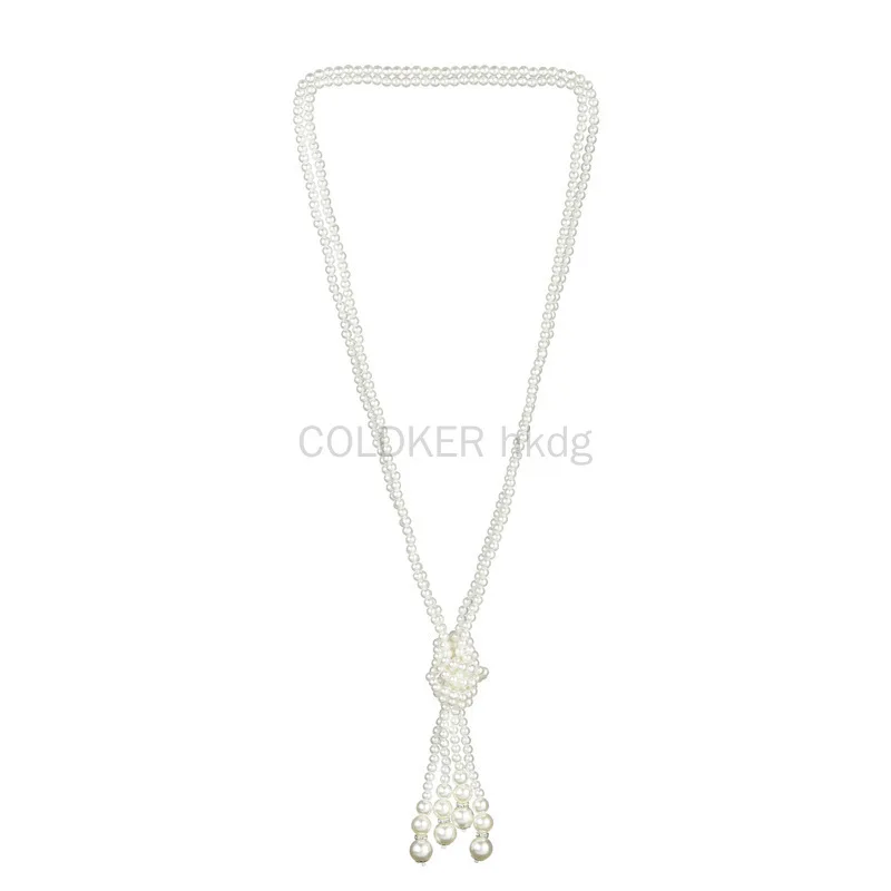 Vintage Fashion Jewelry - 1920er Jahre Perlenkette Mode Kunstperlen Gatsby
