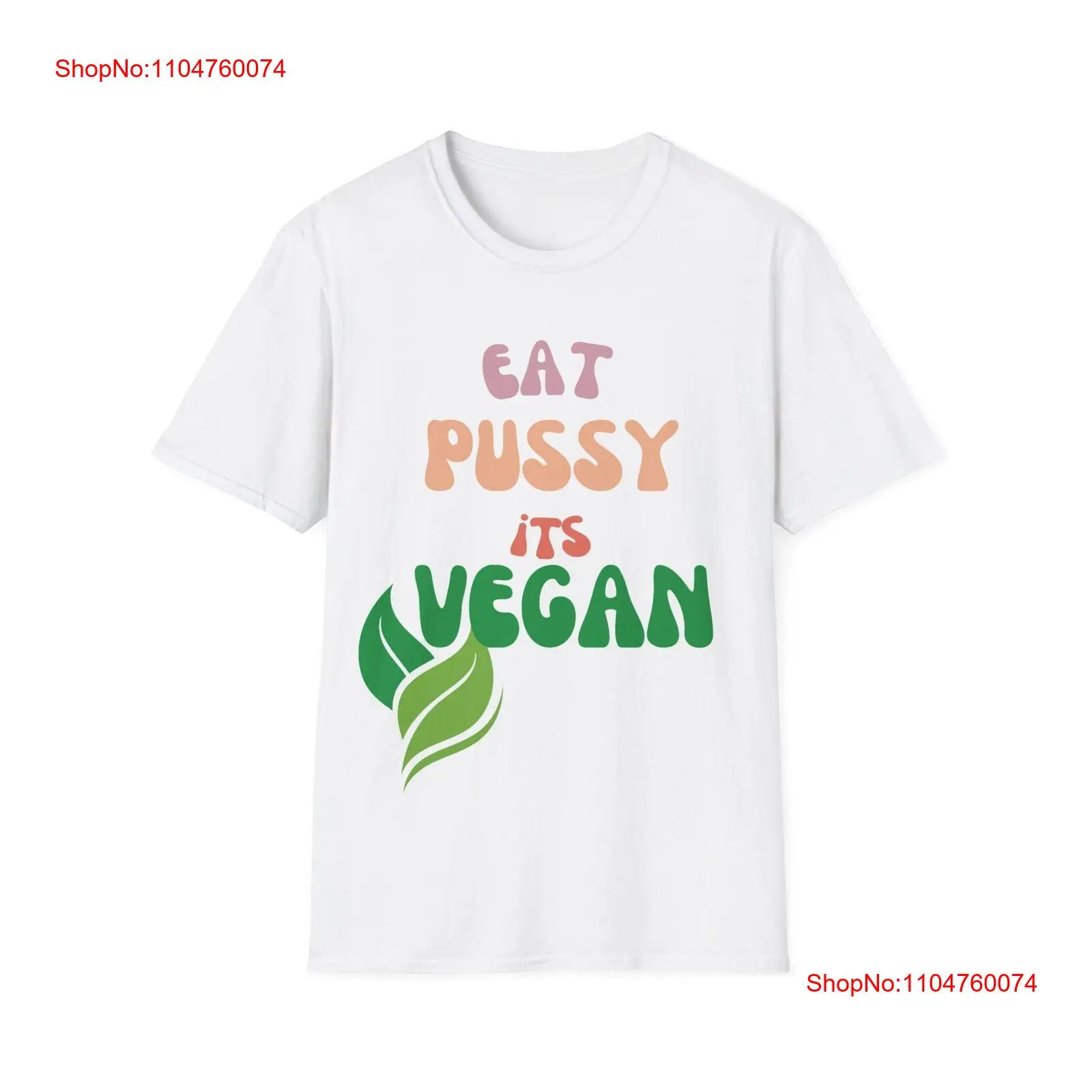 Vintage Fashion Gen Z - Eat Pussy its vegan Meme T-Shirt
