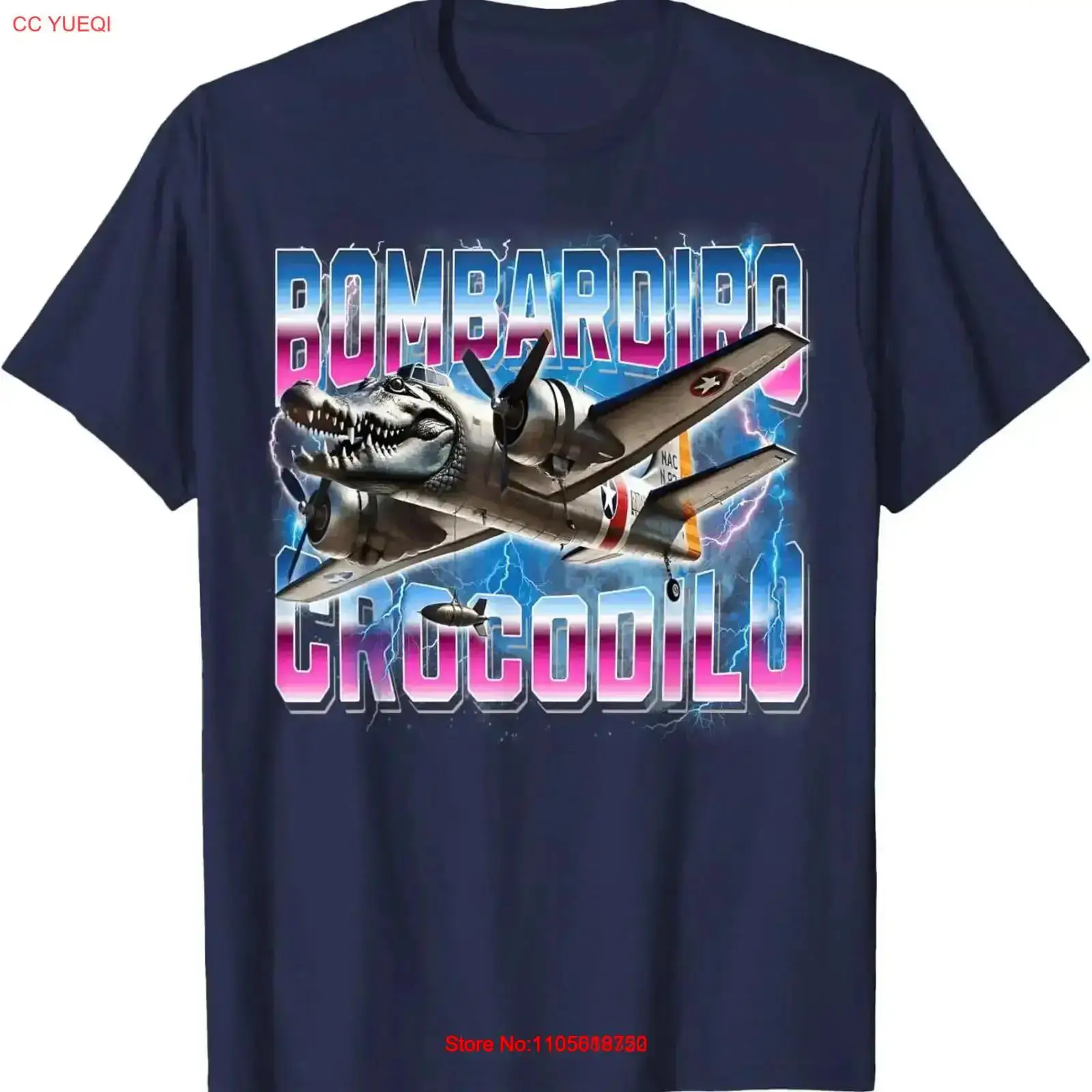 Vintage Fashion Gen Z - Bombardiro Crocodilo Italian Brainrot Lustiges Gen