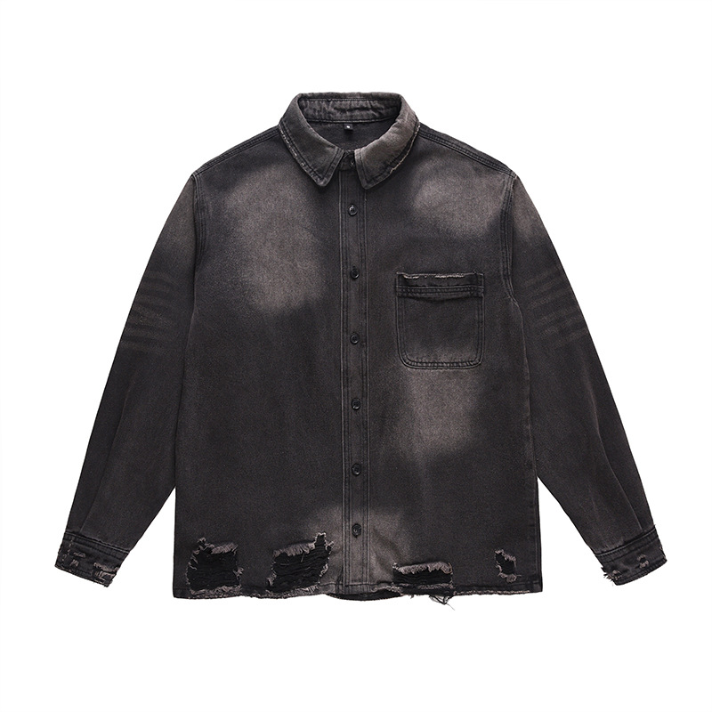 Herren High-Street-Jeansjacke  – Vintage Fashion Y2K Bewertung und Preis