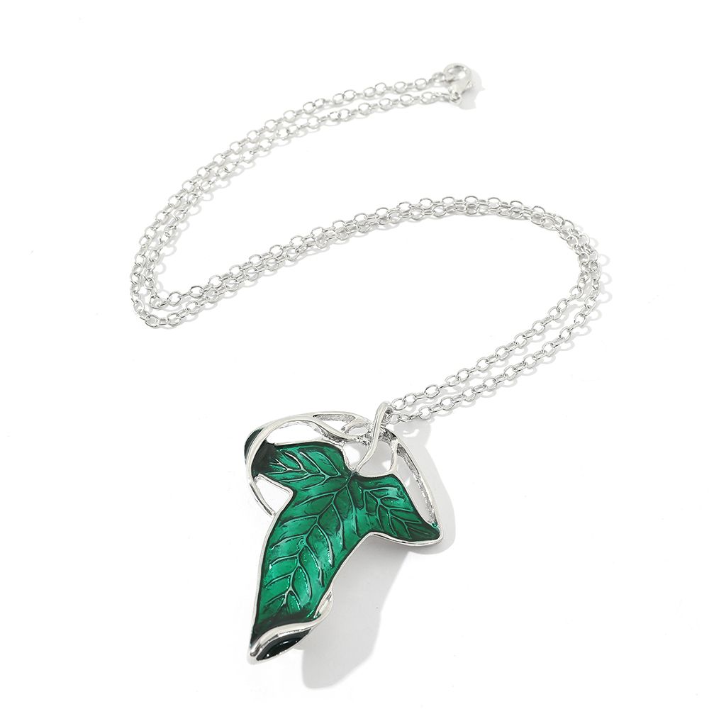 Vintage-Halskette mit grünem B – Vintage Fashion Jewelry Bewertung und Preis