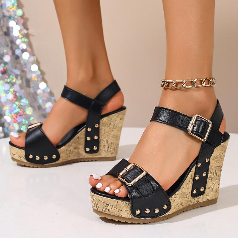 Vintage-Plateau-Sandalen mit K – Vintage Old Fashion Bewertung und Preis