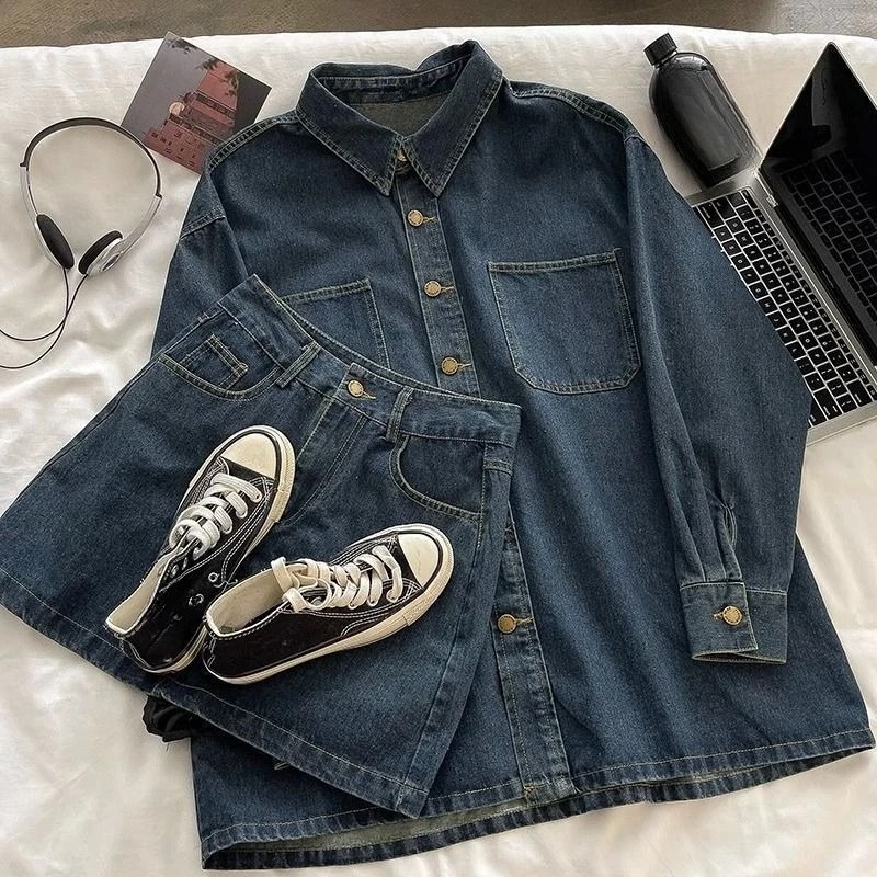 Y2K Denim-Rock-Set: Vintage Ja – Vintage Fashion Y2K Bewertung und Preis