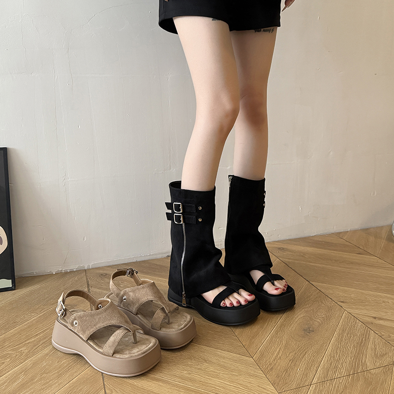 Damen Wildleder Mid-Calf Stief – Vintage Old Fashion Bewertung und Preis