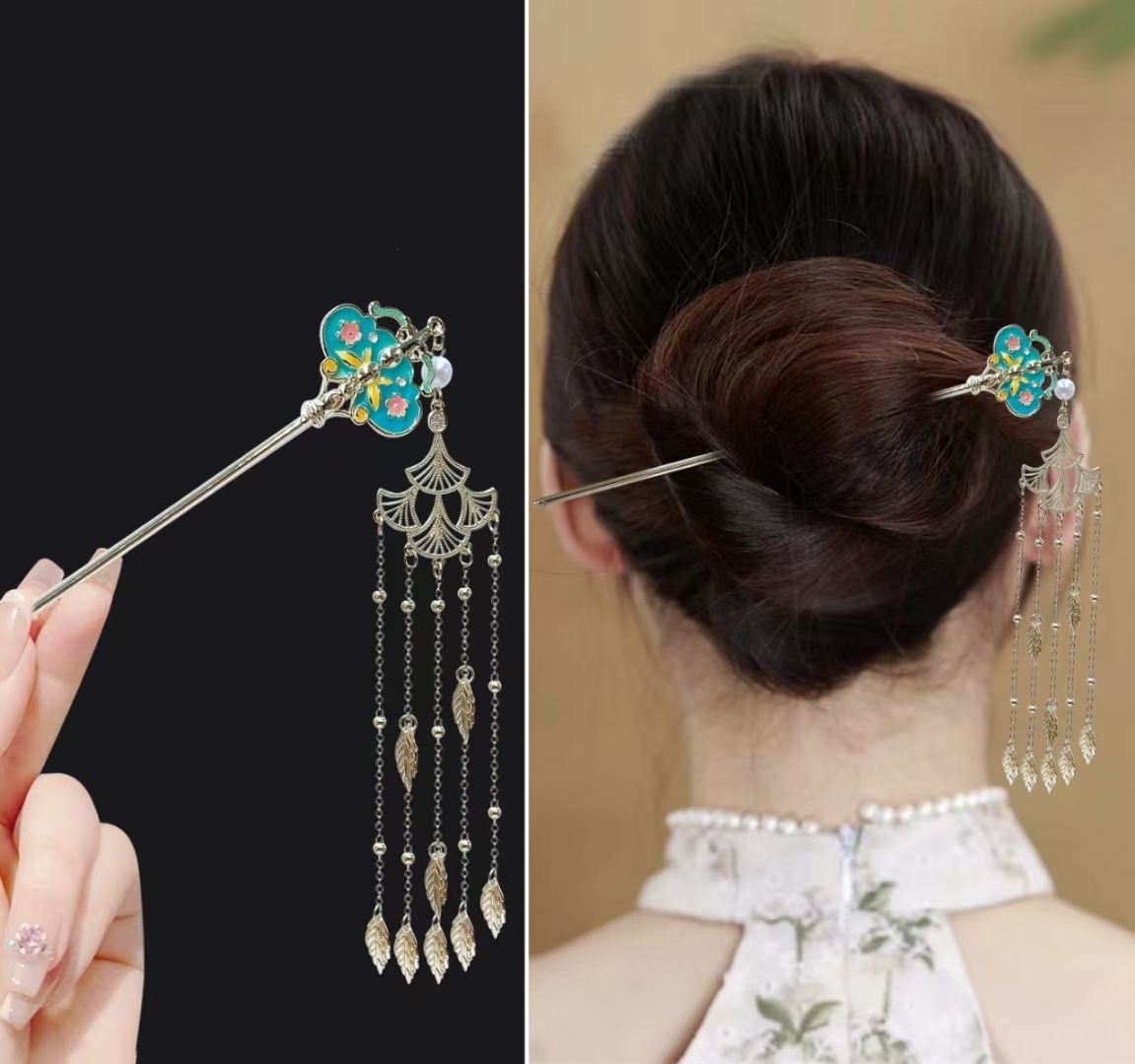 18 cm Chinesischen Stil Haarna – Vintage Fashion Jewelry Bewertung und Preis