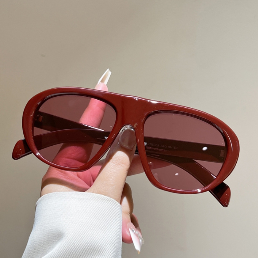 Neue Übergroße Piloten-Sonnenb – Vintage Outdoor Fashion Bewertung und Preis