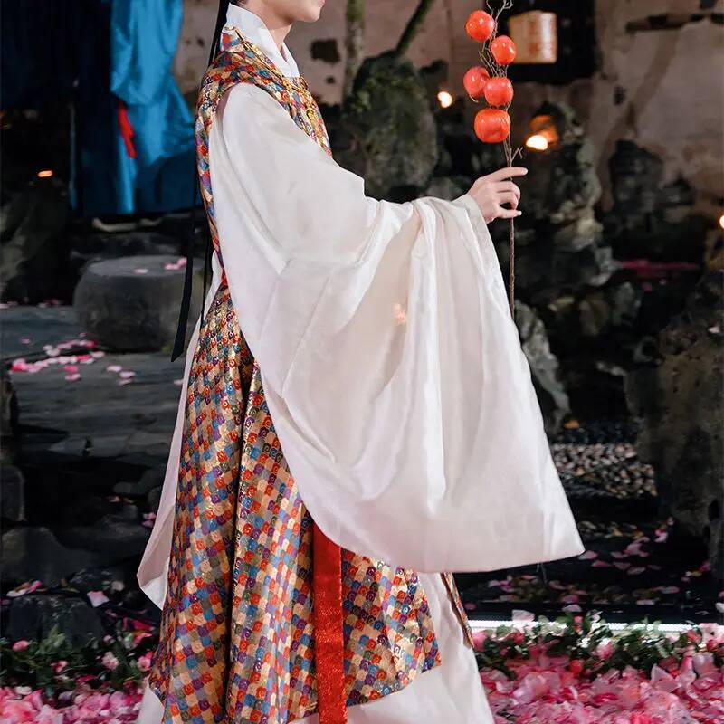 Traditionelle Hanfu dunkle Blu – Vintage Fashion Dresses Bewertung und Preis